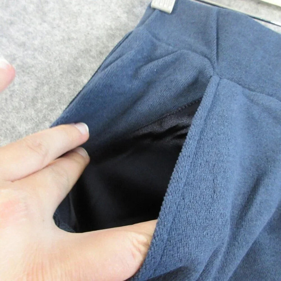 Dudley Stephens Women's Terry Fleece Jay Joggers Activewear Pants Navy XS 248 - Picture 9 of 14